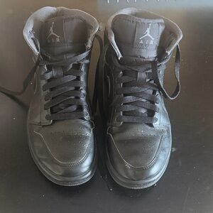 Jordan Men's Black Athletic Shoes